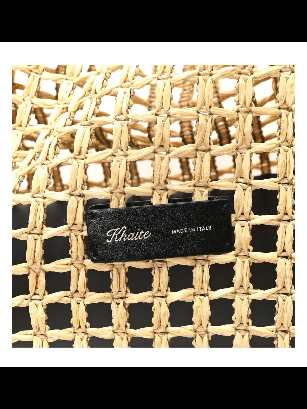 NWT - KHAITE Raffia June Tote - Picture 5 of 8